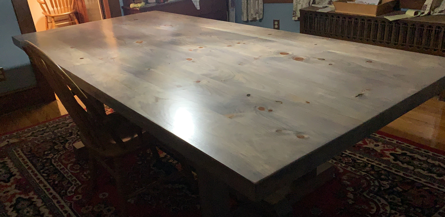 Large Banquet Table - Craftsman Inspired